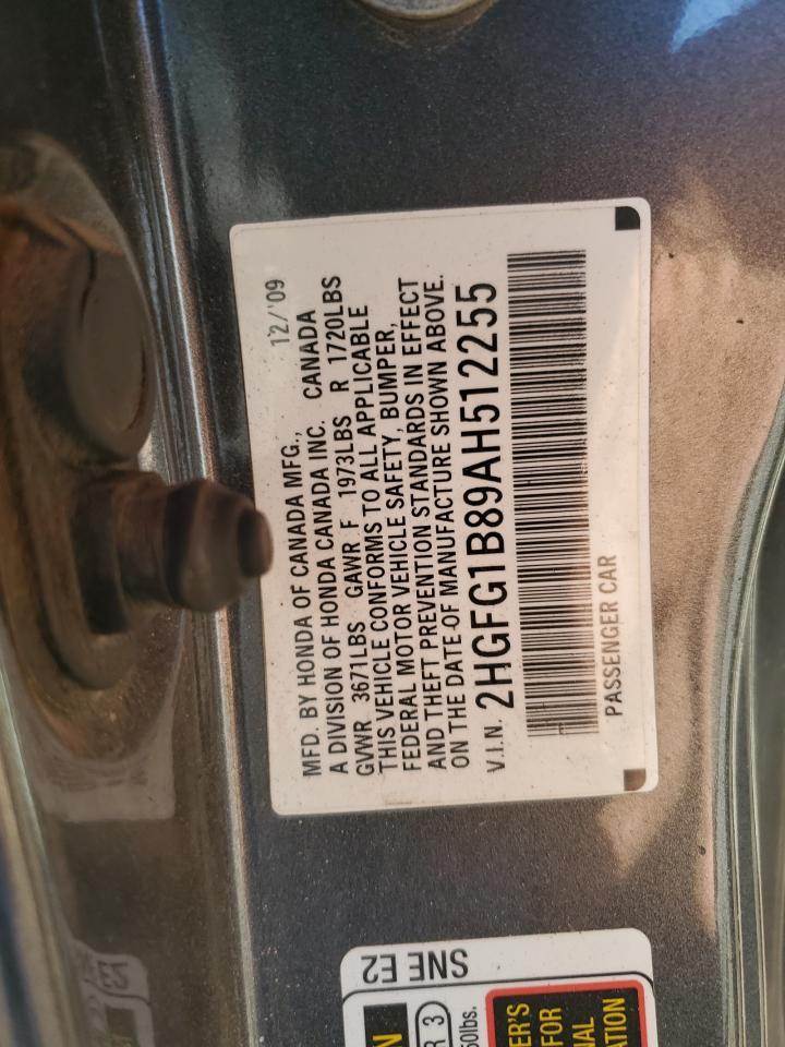 2010 HONDA CIVIC