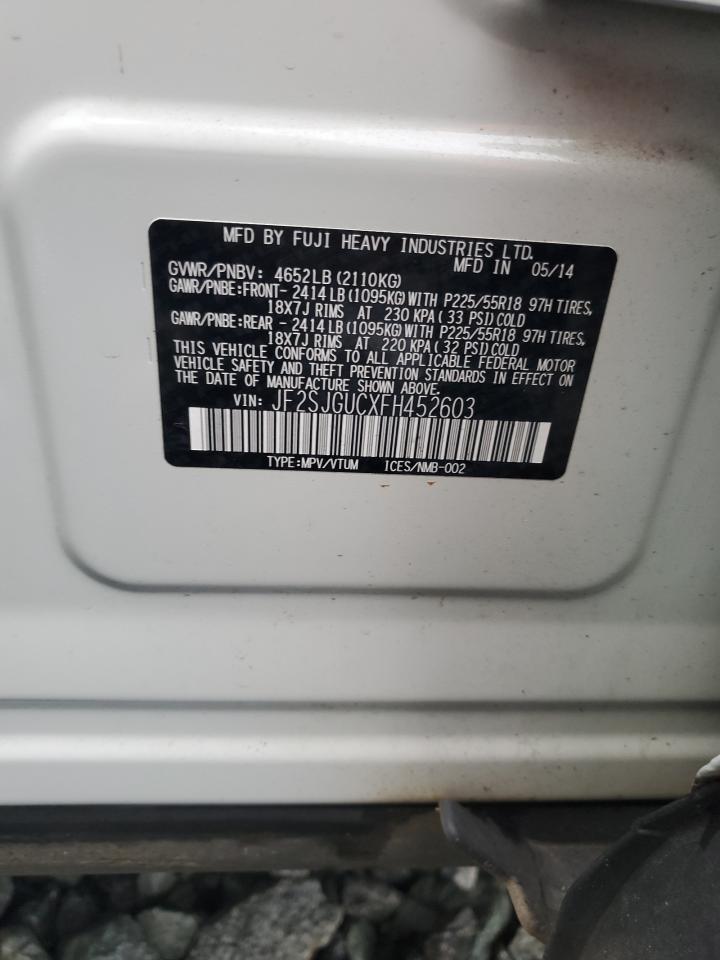 2015 SUBARU FORESTER