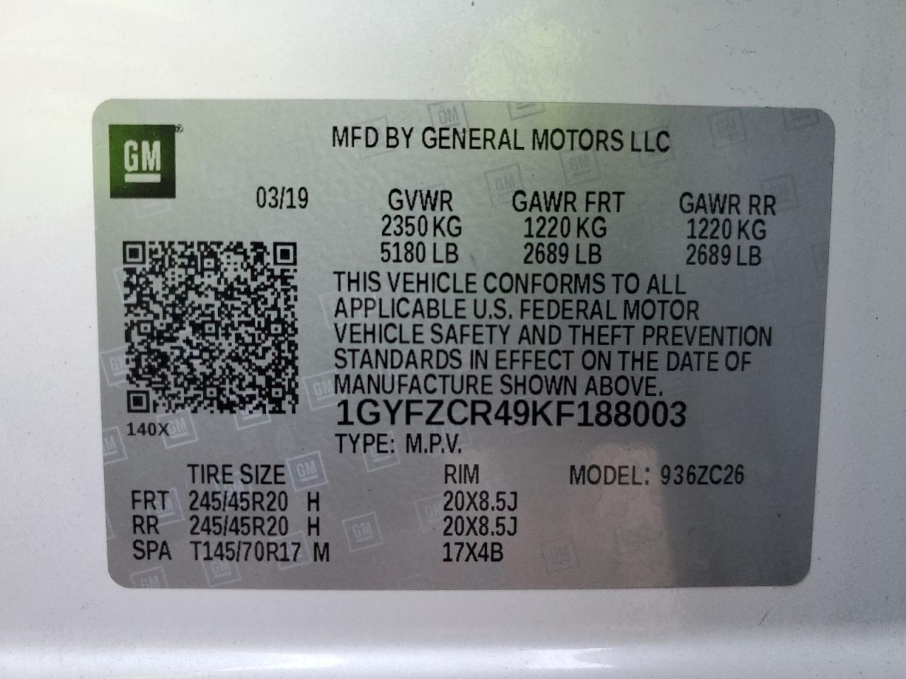2019 CADILLAC XT4