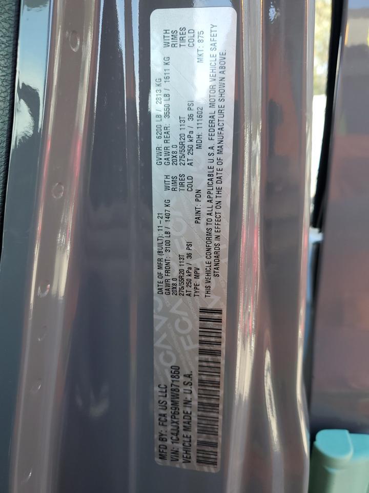 2021 JEEP WRANGLER