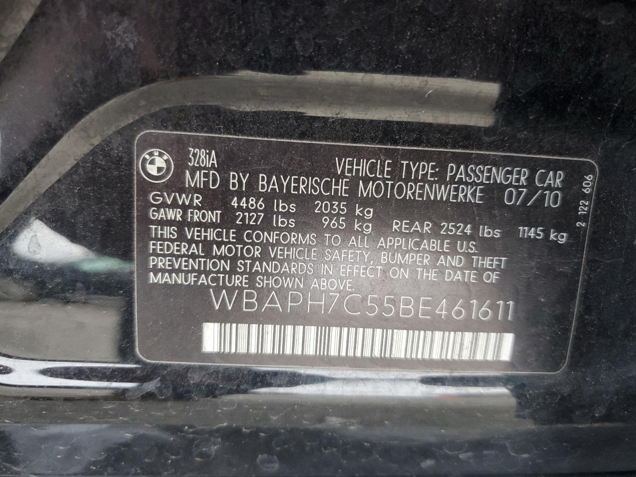 2011 BMW 3 SERIES