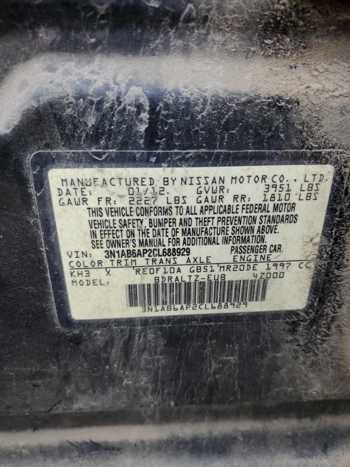 2012 NISSAN SENTRA