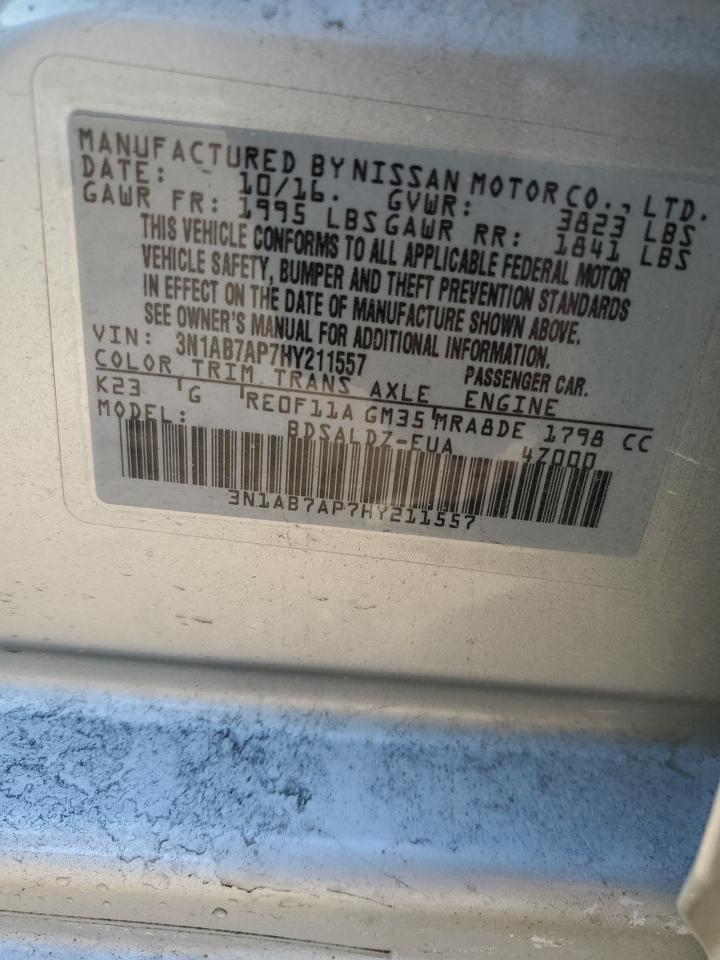 2017 NISSAN SENTRA