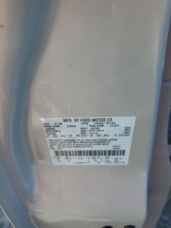 2008 FORD ESCAPE