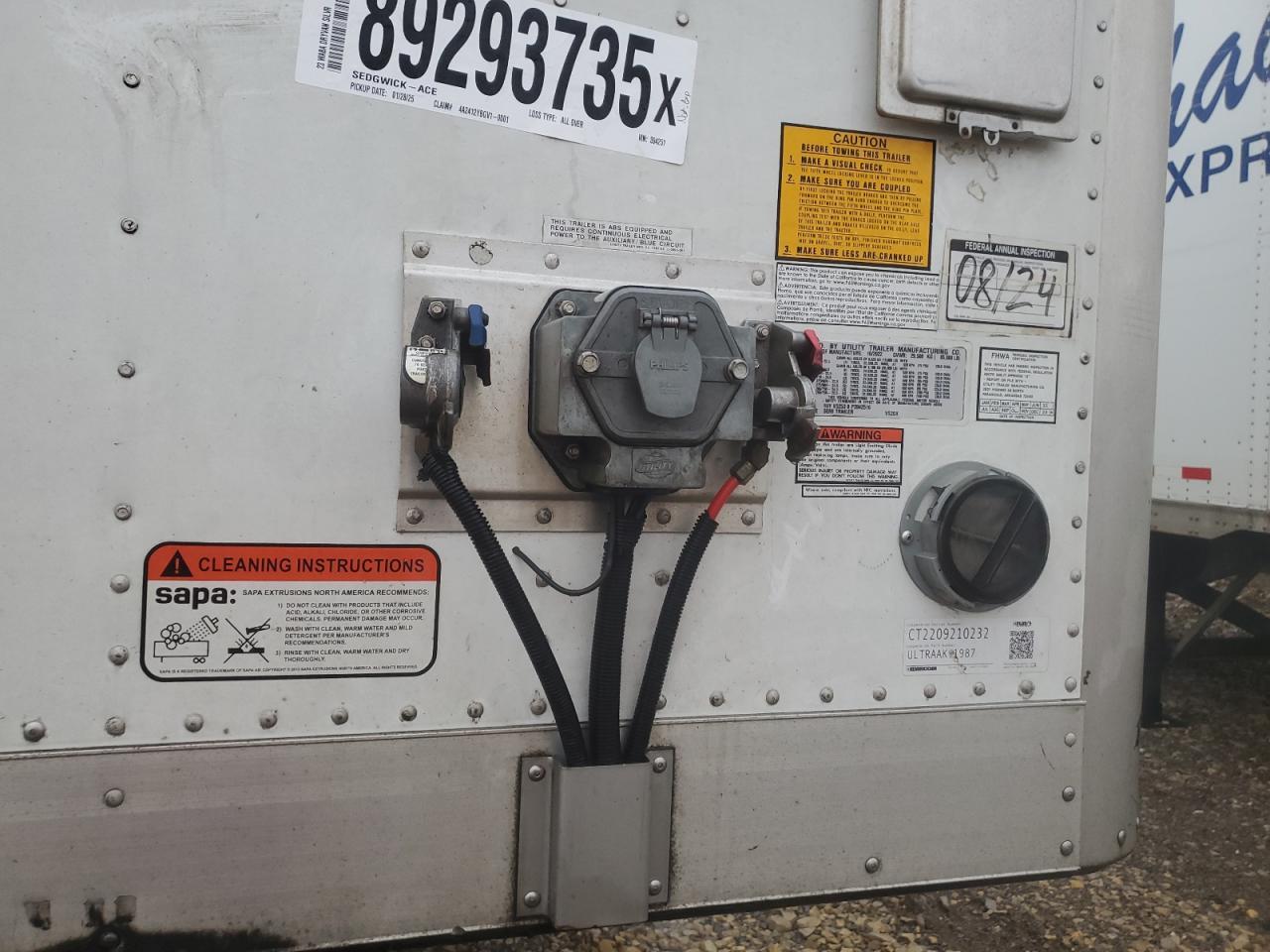 2023 Waba Dry Freight Trailer