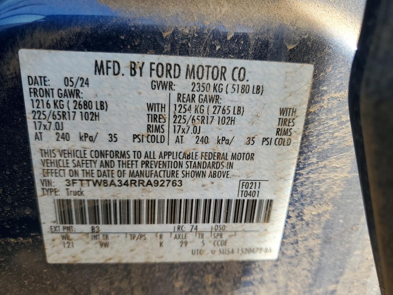 2024 FORD Maverick