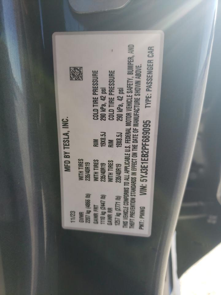 2023 TESLA MODEL 3
