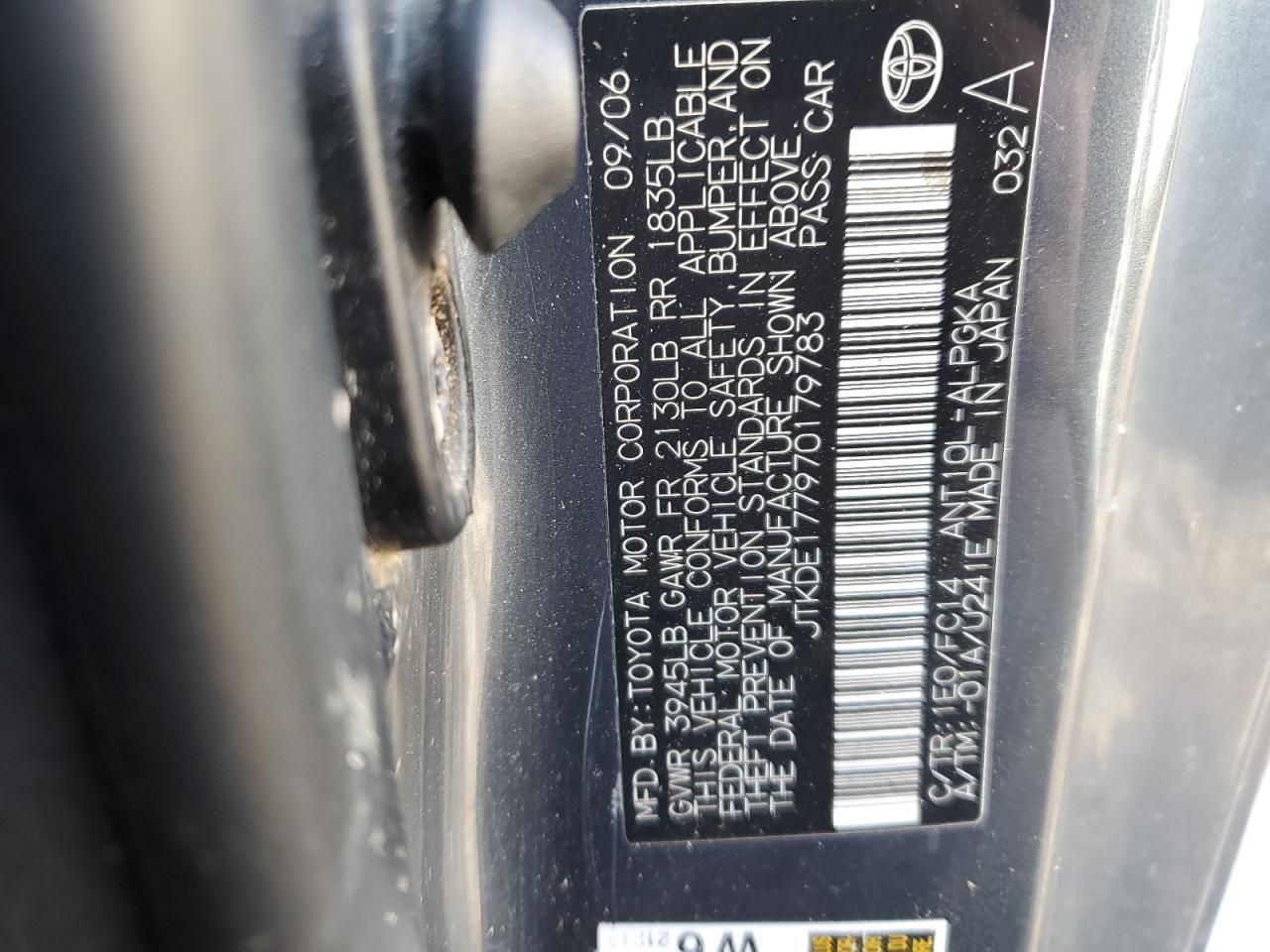 2007 TOYOTA SCION