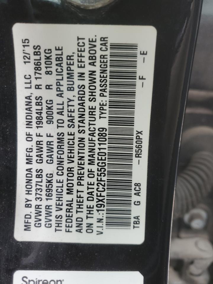 2016 HONDA CIVIC