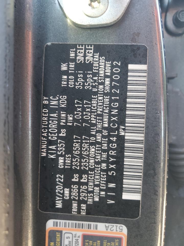 2022 KIA SORENTO