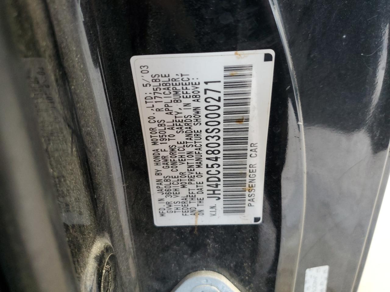 2003 ACURA RSX