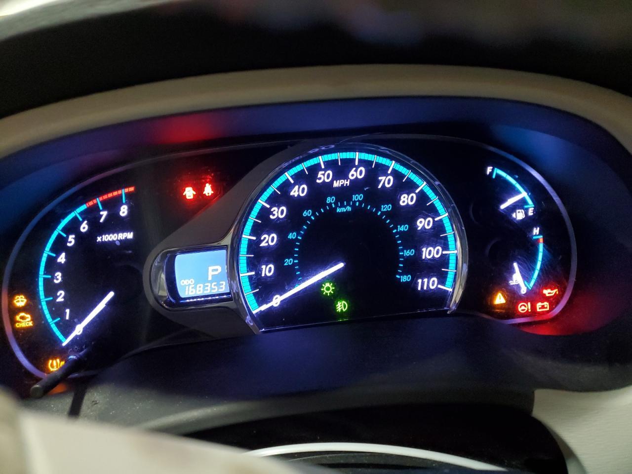 2012 TOYOTA SIENNA