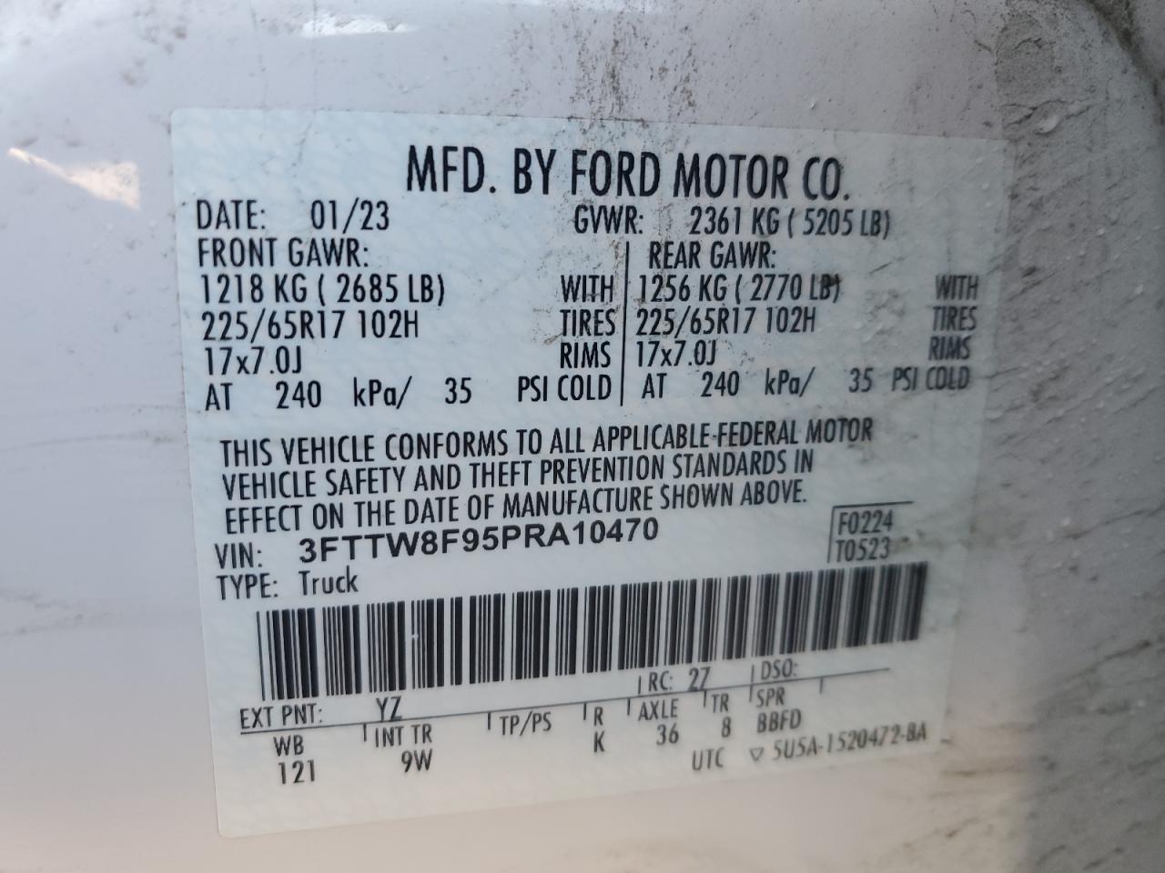 2023 FORD Maverick