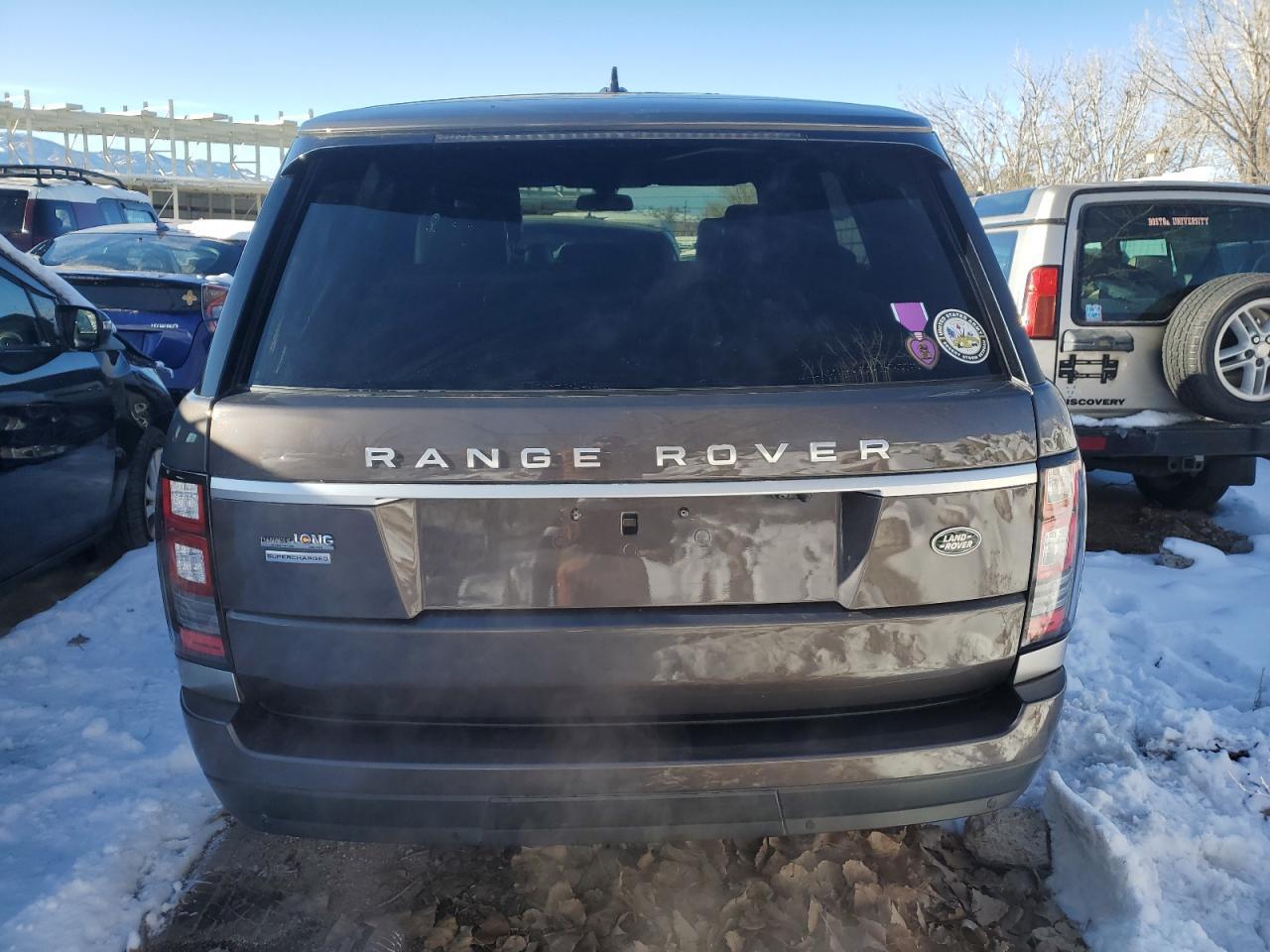2016 LAND ROVER RANGE ROVER