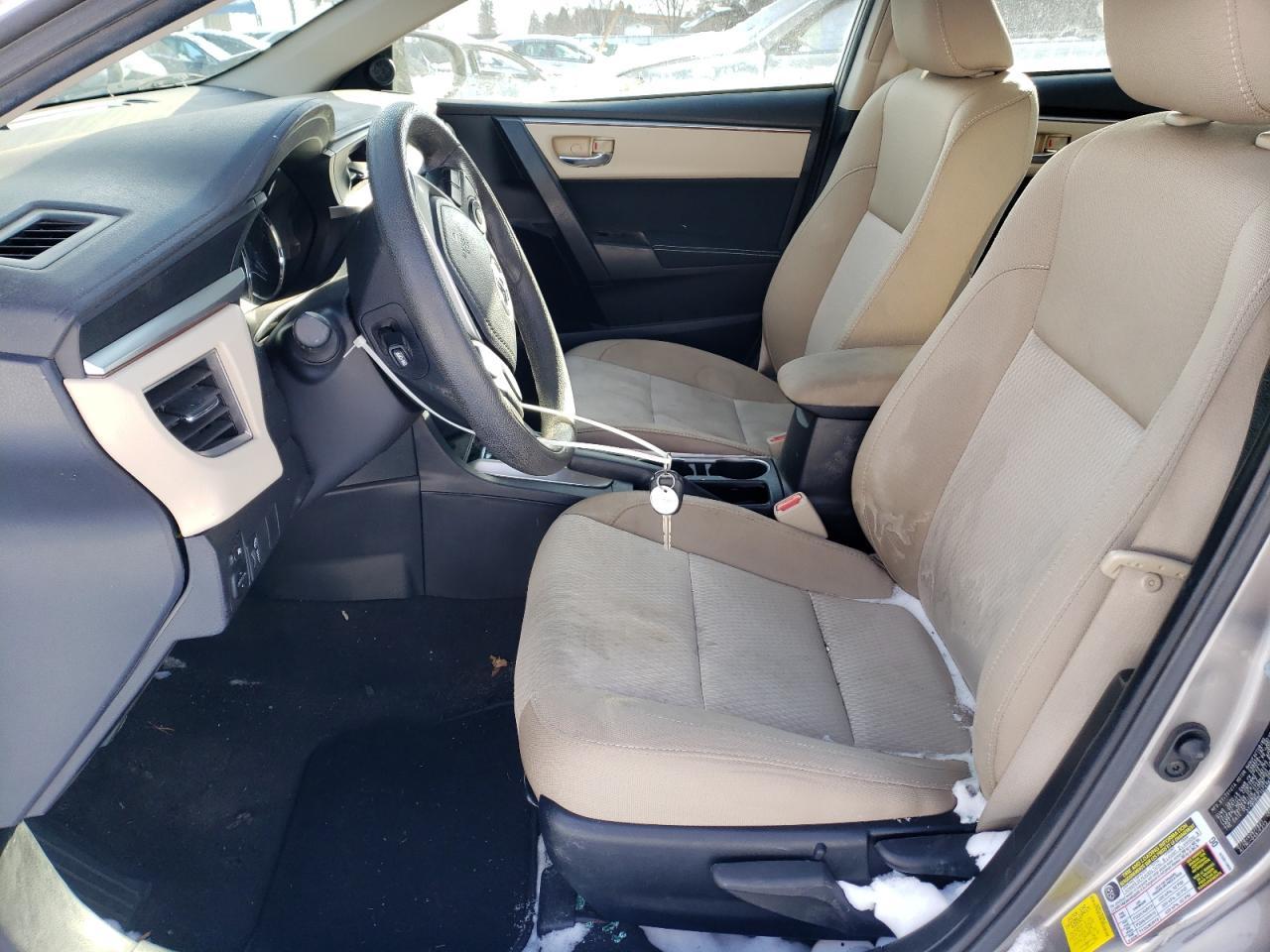 2016 TOYOTA COROLLA