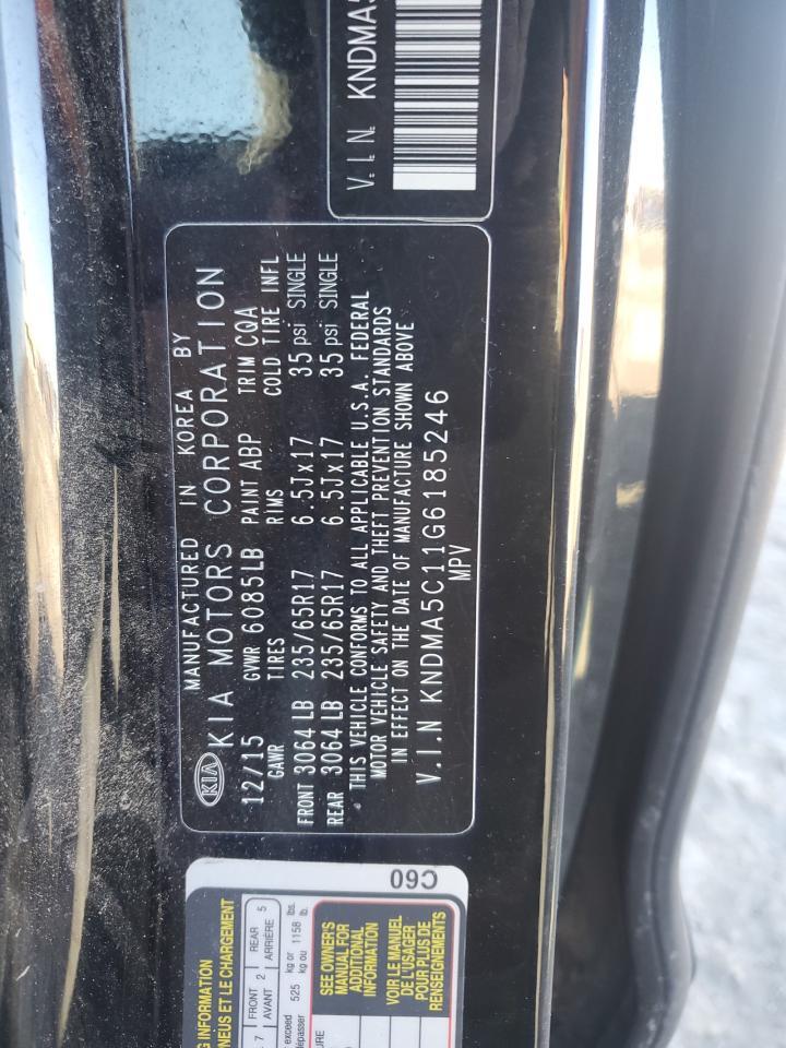 2016 KIA SEDONA