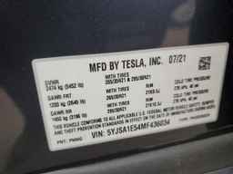 2021 TESLA MODEL S