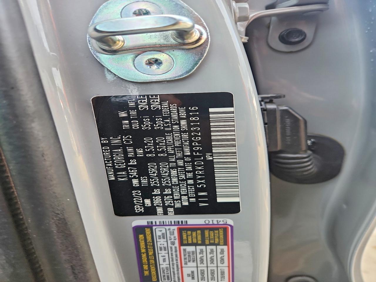 2023 KIA SORENTO