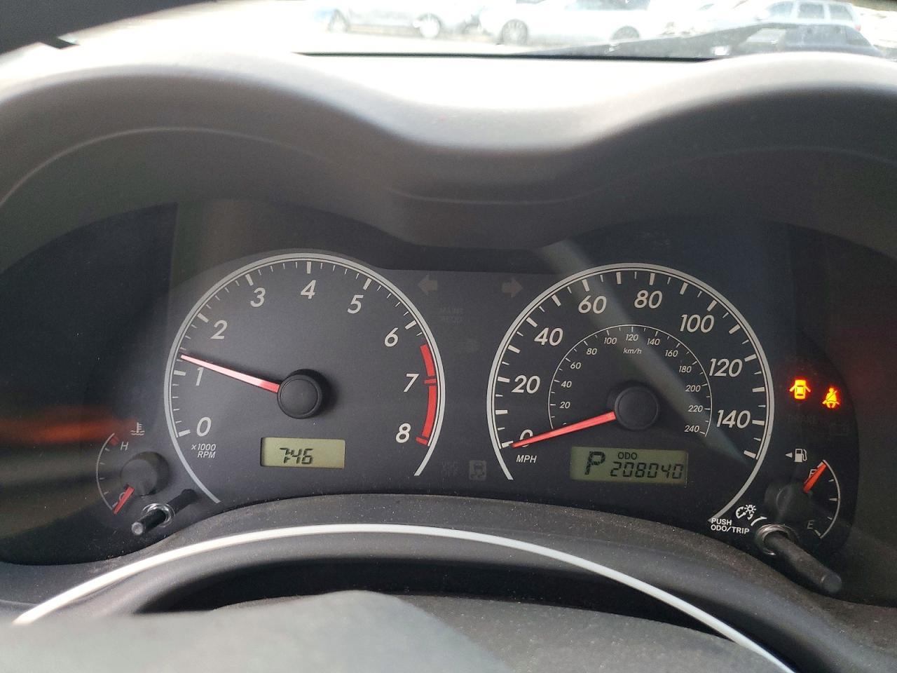 2009 TOYOTA COROLLA