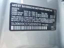 2016 BMW X3