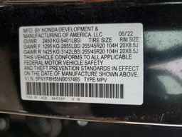 2022 HONDA Passport