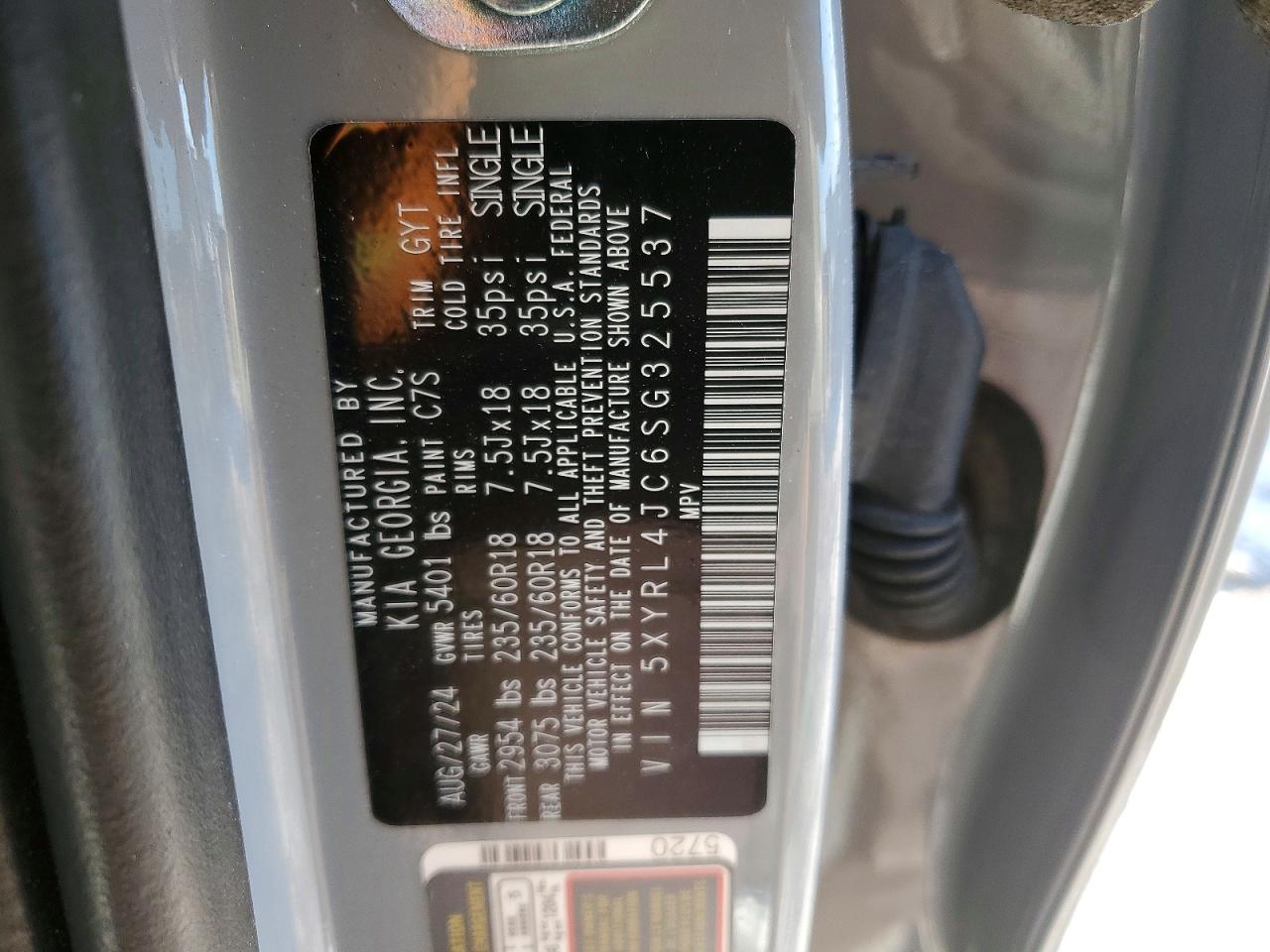 2025 KIA SORENTO