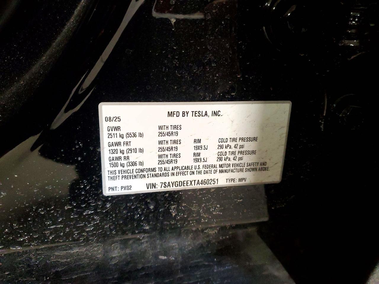 2026 TESLA MODEL Y