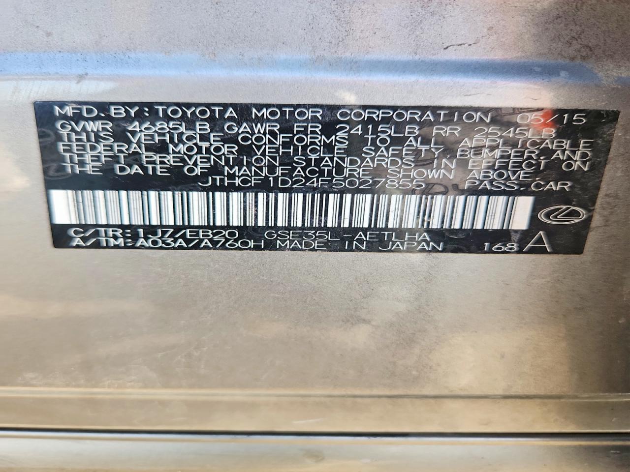 2015 TOYOTA RAV4
