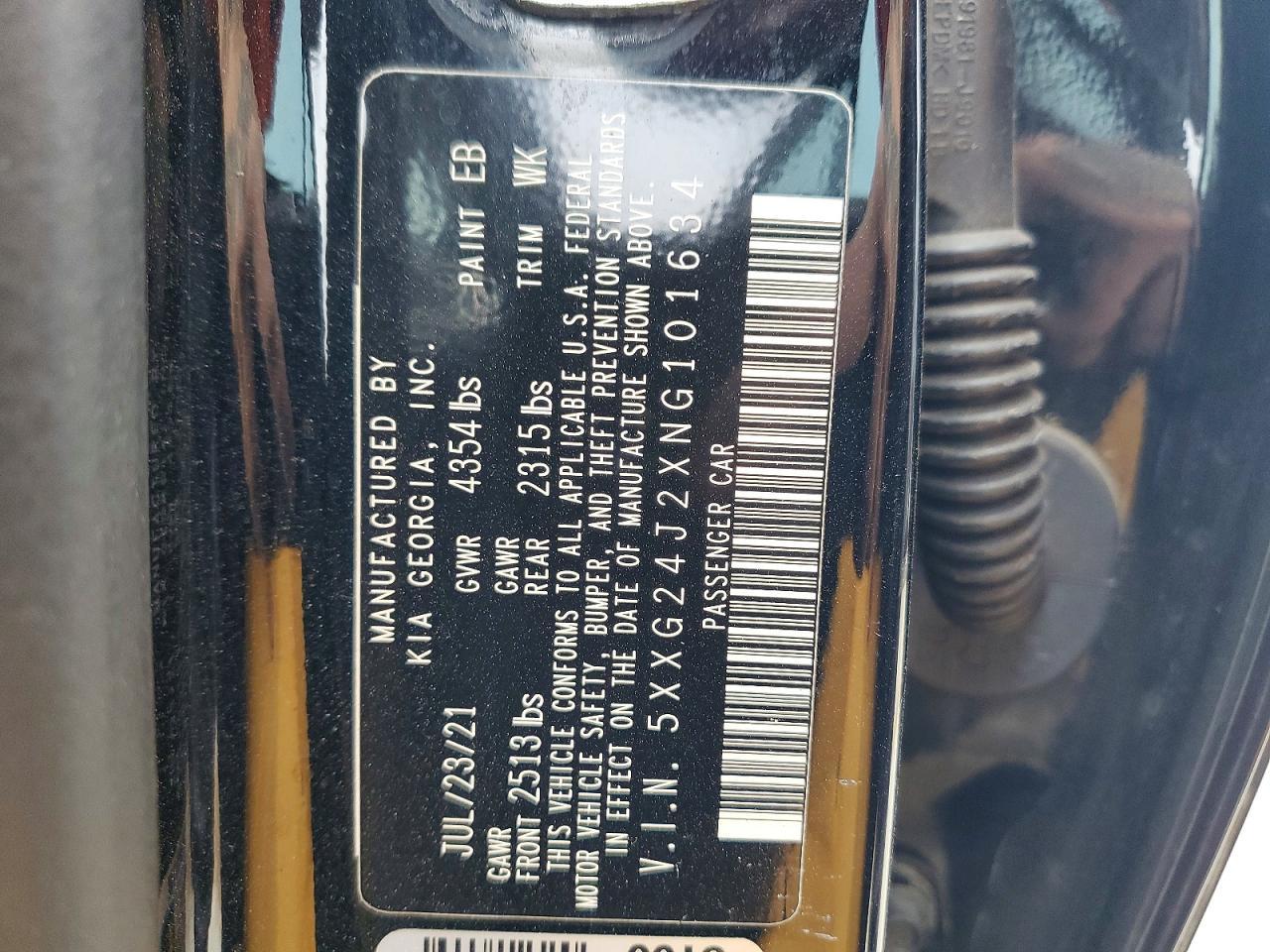 2022 KIA K5