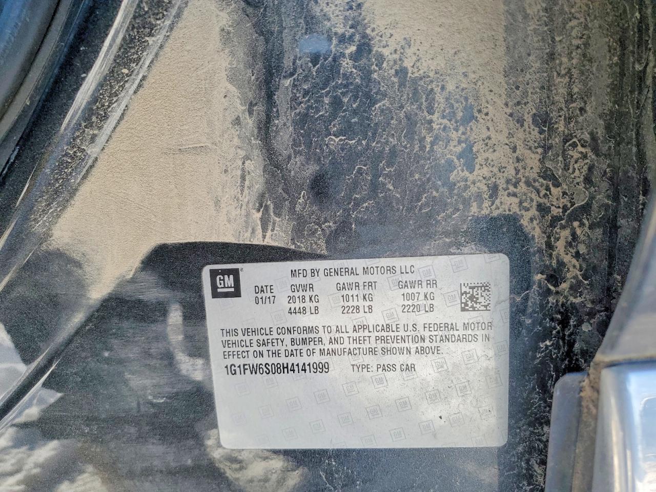 2017 CHEVROLET Bolt EV