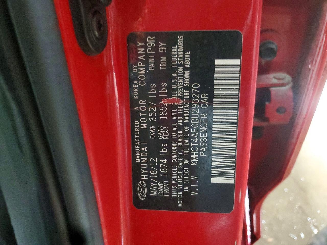 2013 HYUNDAI ACCENT