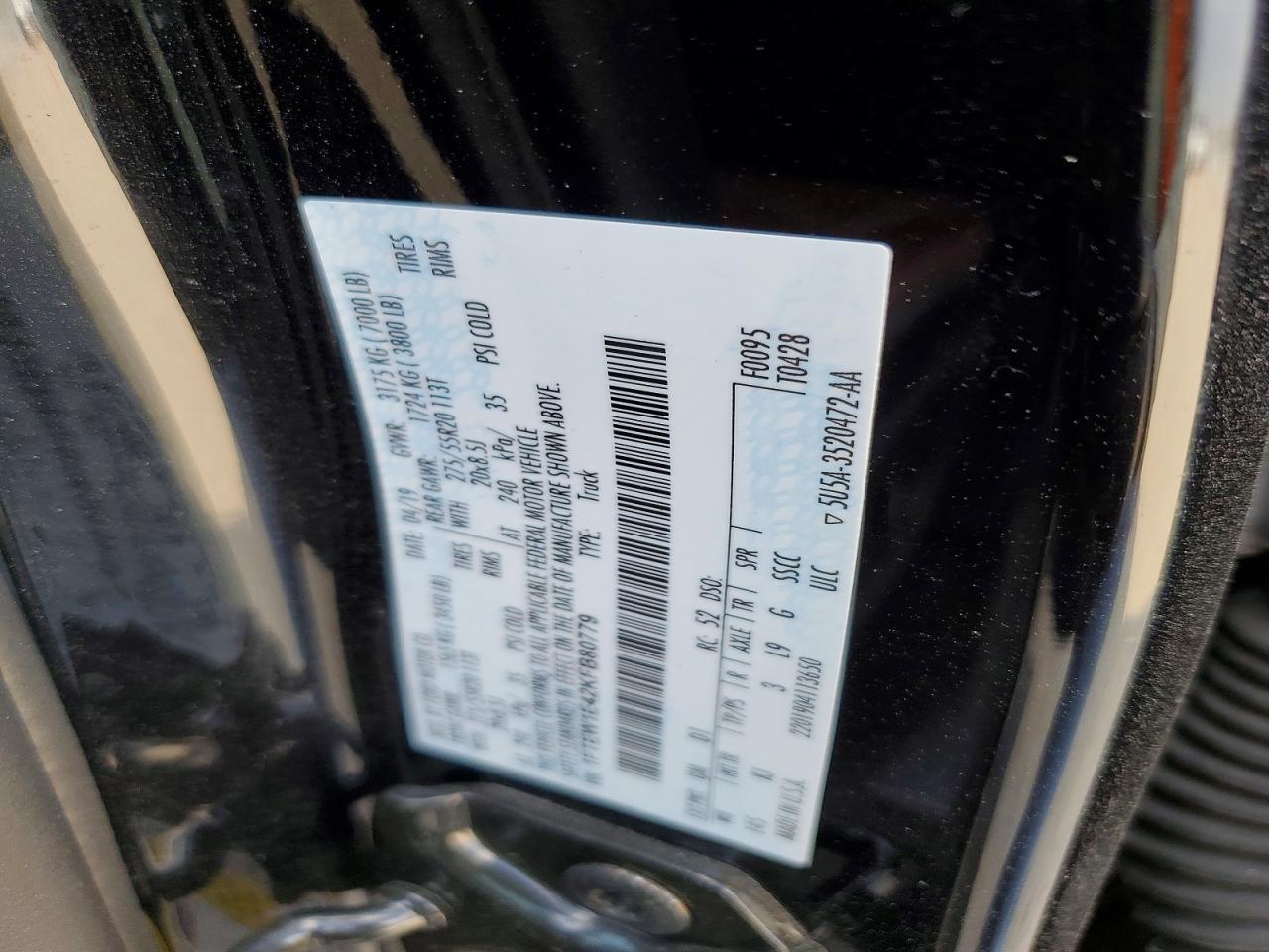 2019 FORD F-150