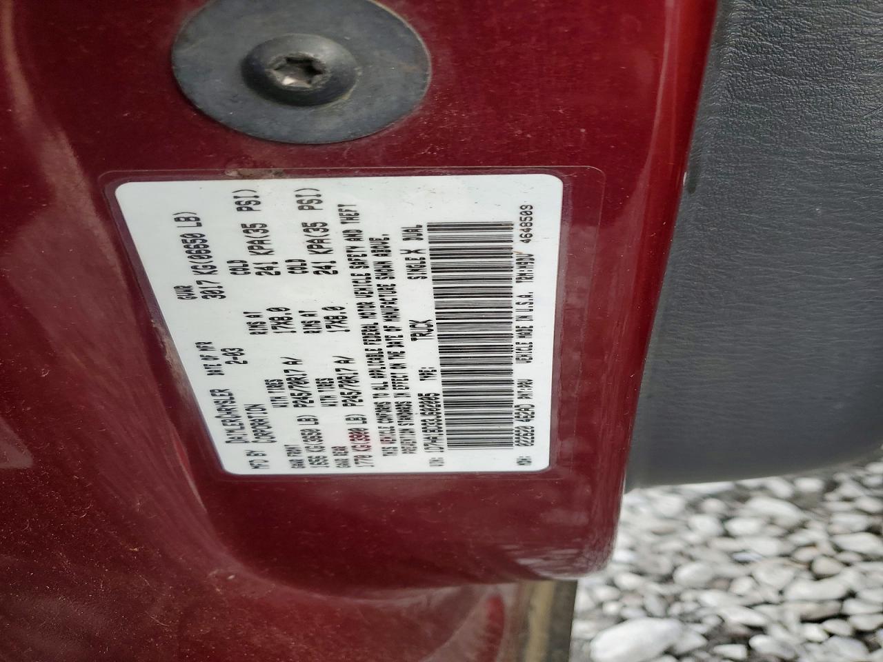 2003 DODGE RAM 1500