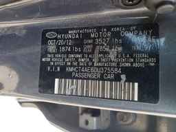 2013 HYUNDAI ACCENT