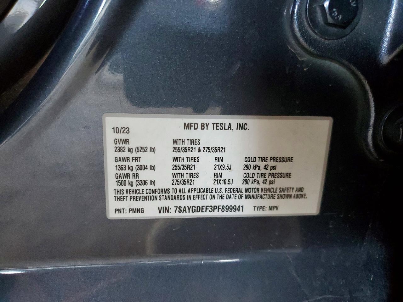 2023 TESLA MODEL Y