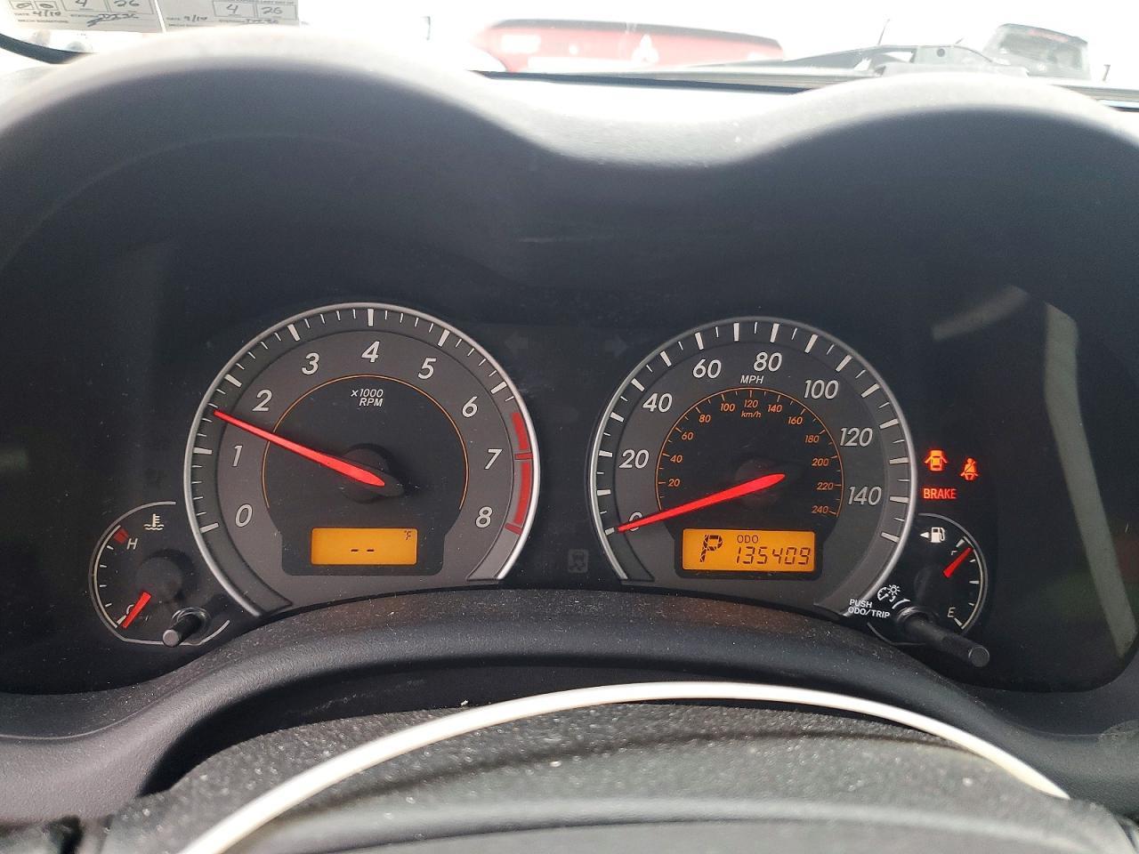 2010 TOYOTA COROLLA