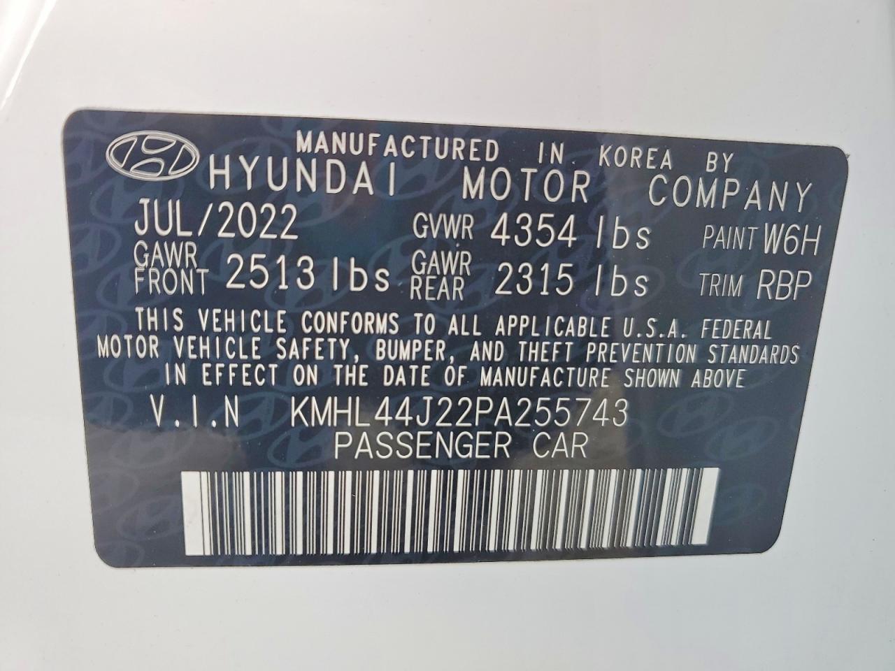 2023 HYUNDAI SONATA