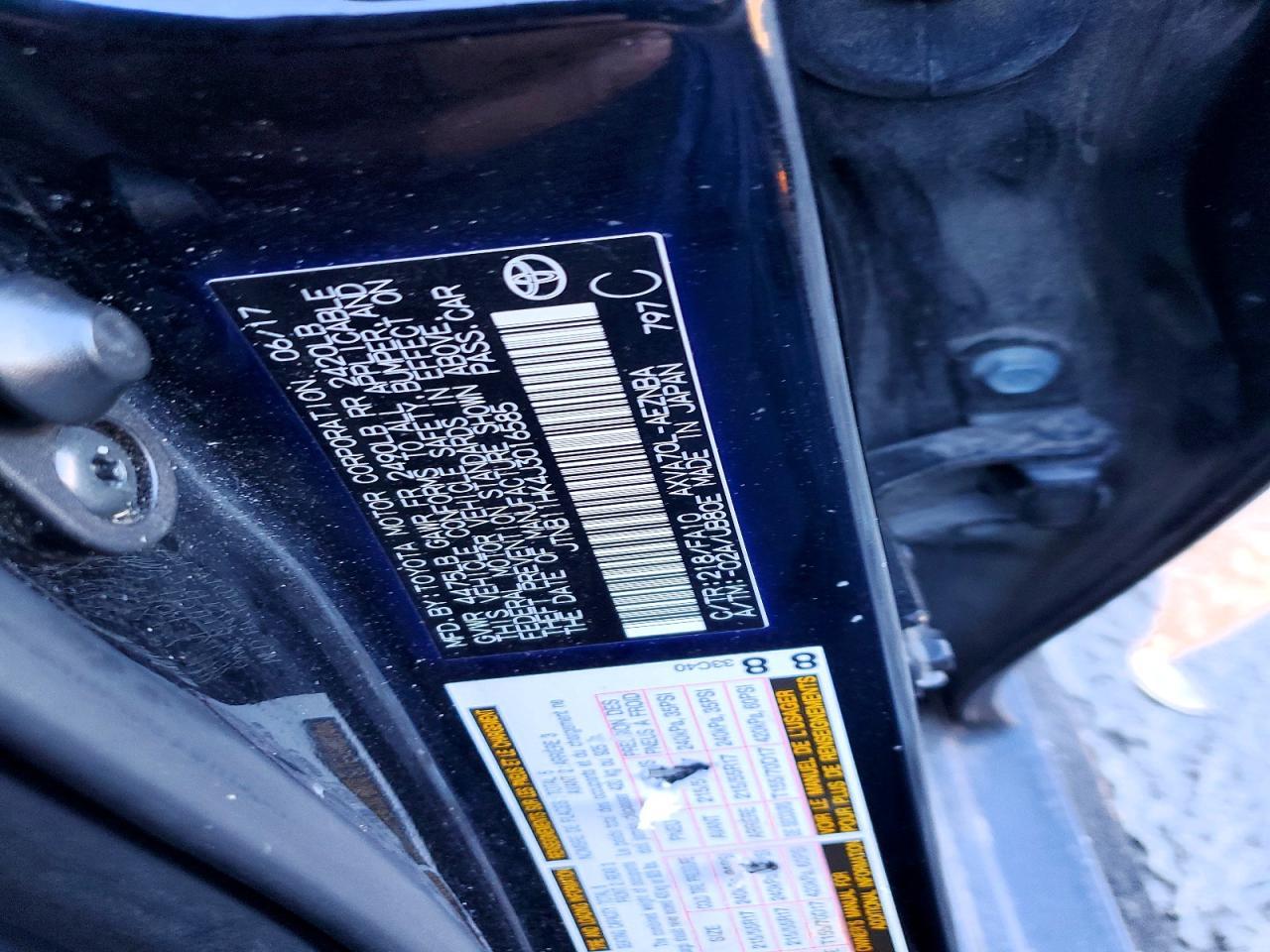 2018 TOYOTA CAMRY