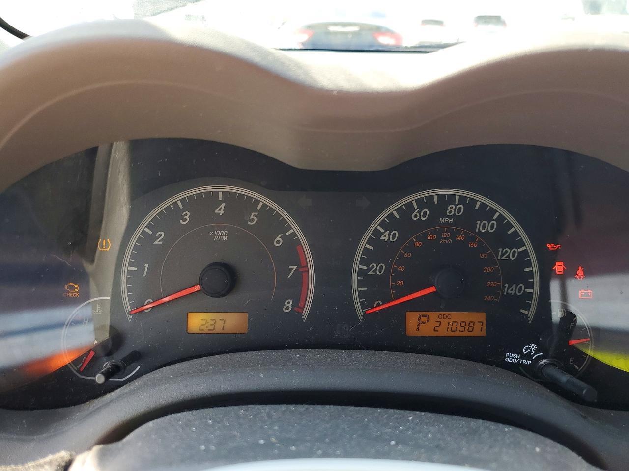 2009 TOYOTA COROLLA