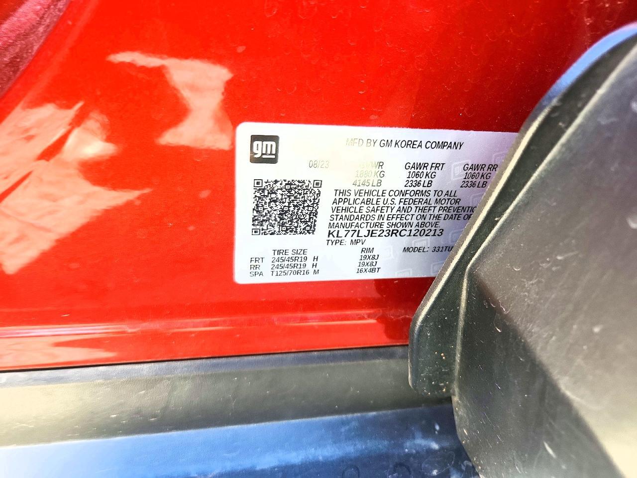 2024 CHEVROLET TRAX