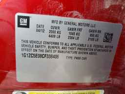 2012 CHEVROLET MALIBU