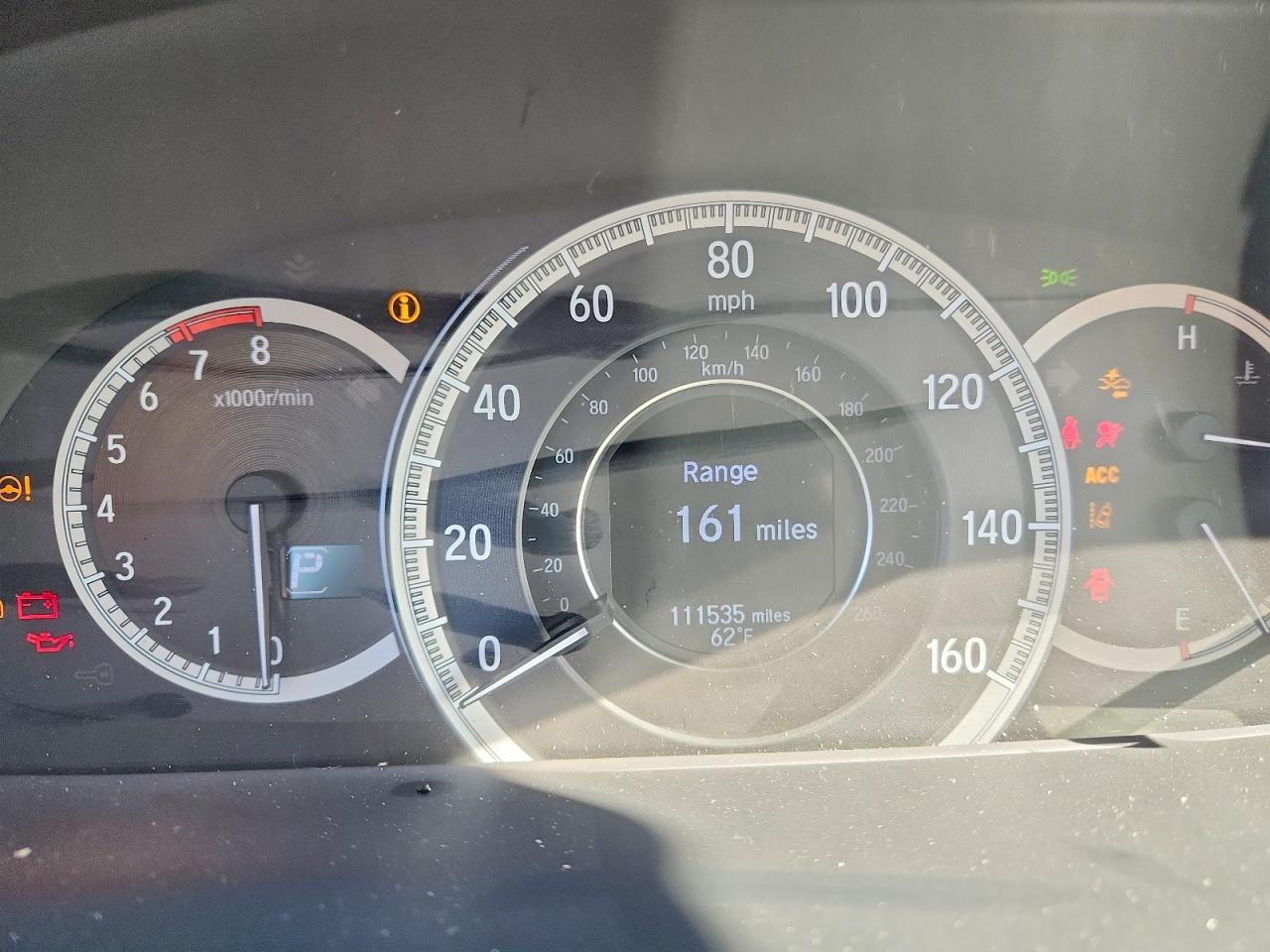 2016 HONDA ACCORD
