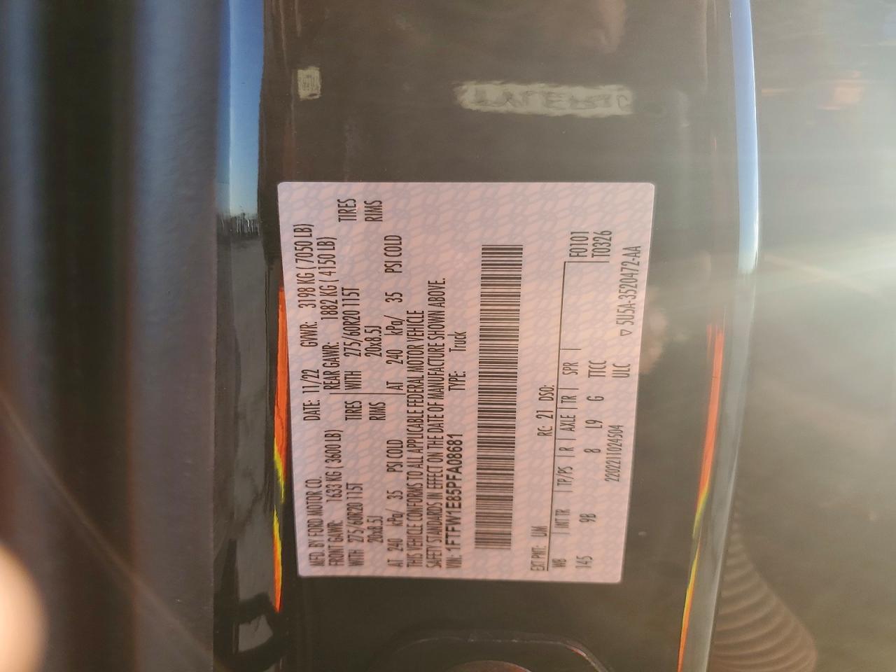 2023 FORD F-150