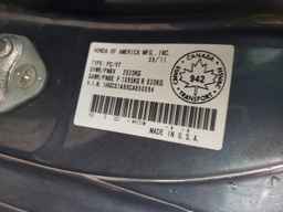 2012 HONDA ACCORD