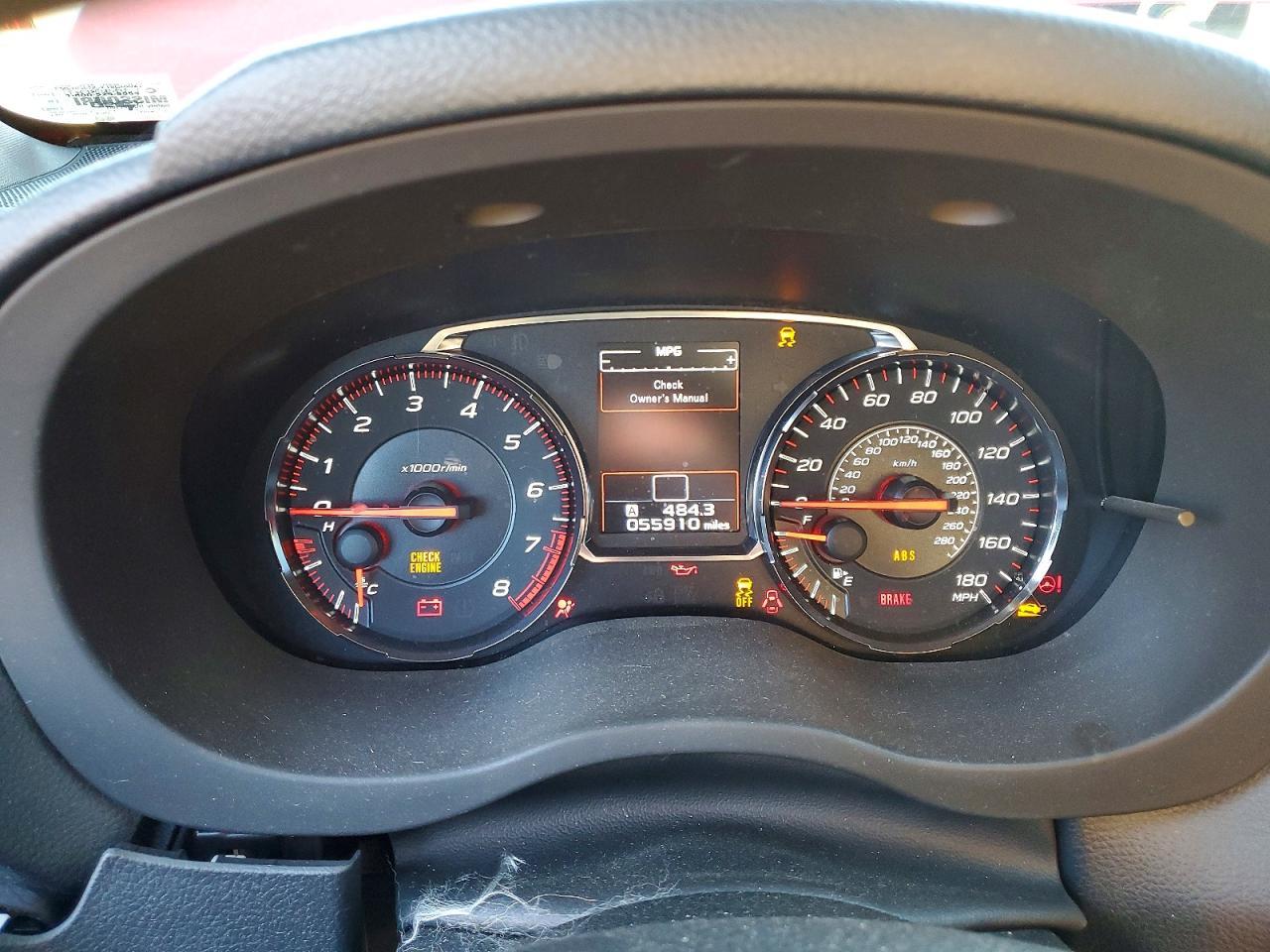 2019 SUBARU WRX