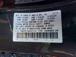 2016 HONDA ACCORD