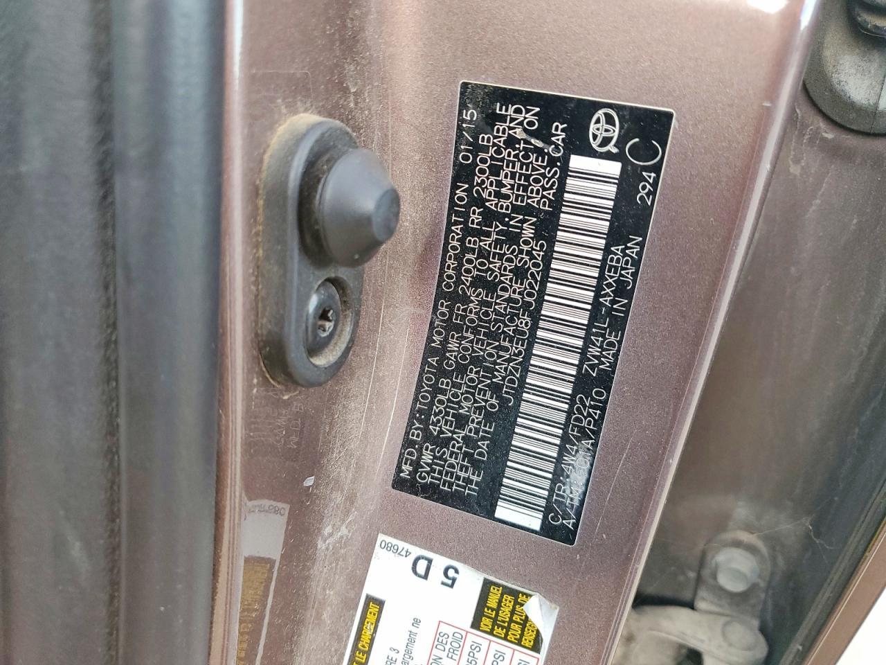 2015 TOYOTA PRIUS V