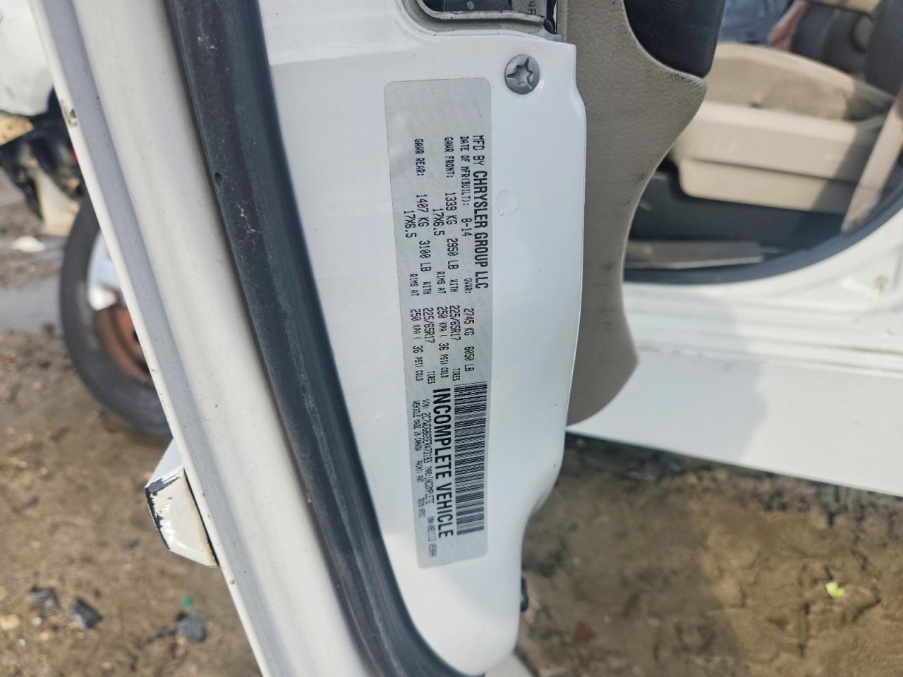 2014 DODGE GRAND CARAVAN