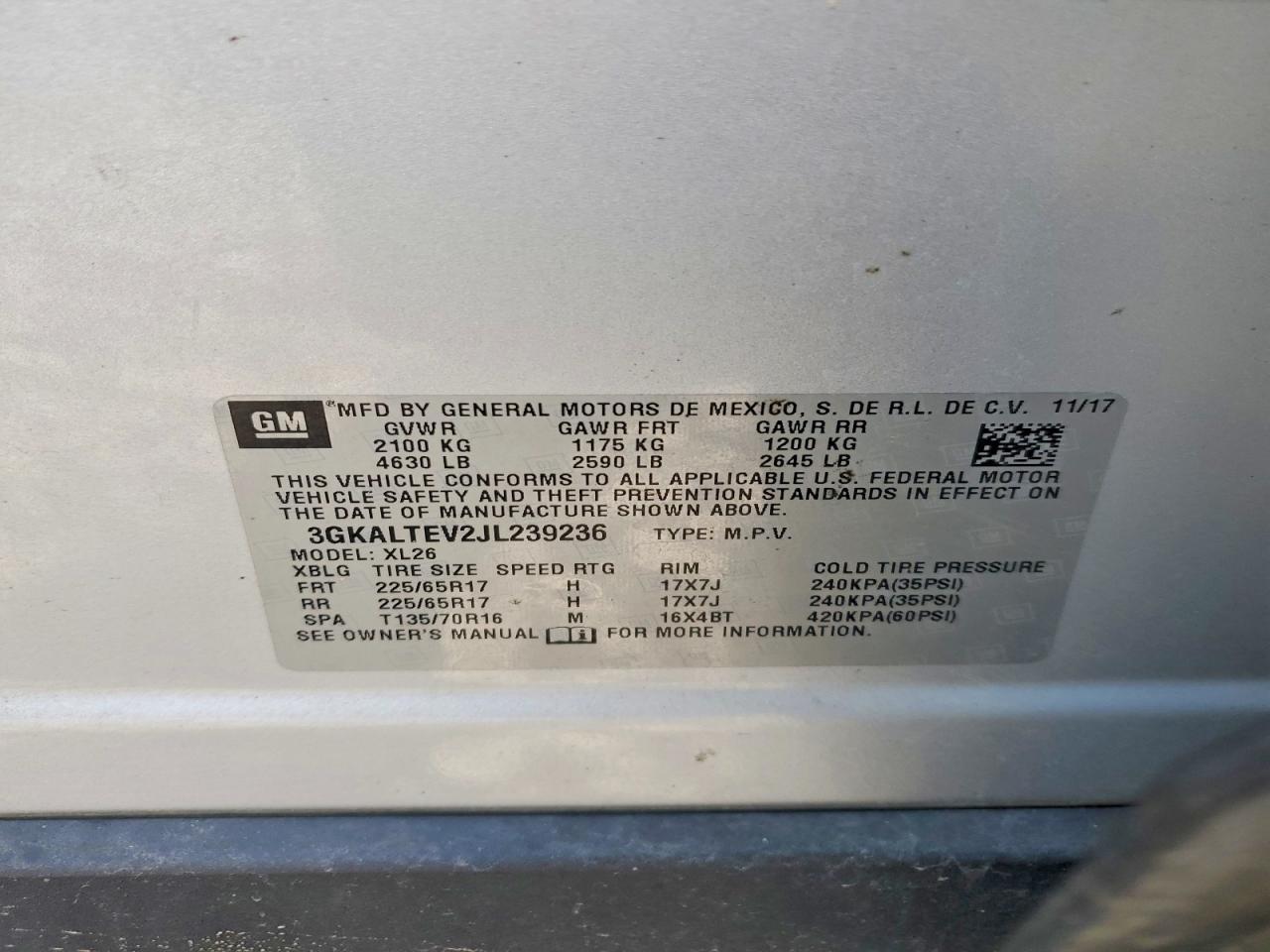 2018 GMC Terrain