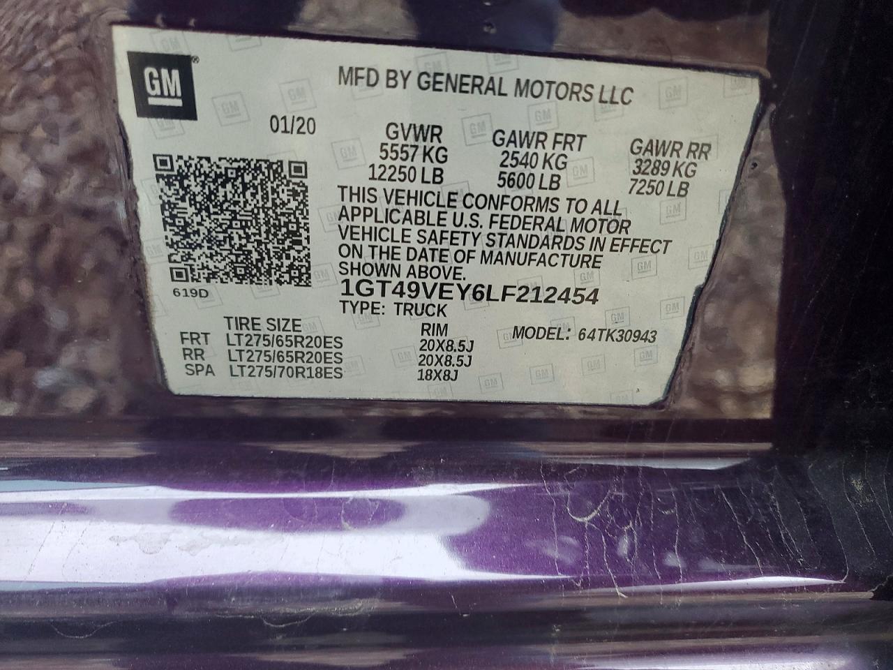 2020 GMC Sierra